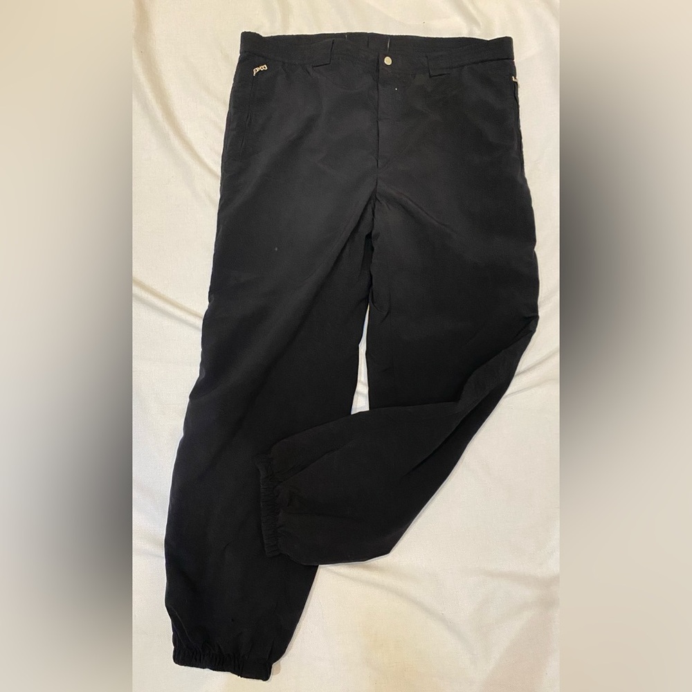 Bogner Snow Ski Men’s Black Pants 40 Layerlite System Puffer Zipper Pockets READ
